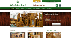 Desktop Screenshot of pinerack.com