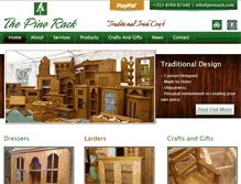 Tablet Screenshot of pinerack.com